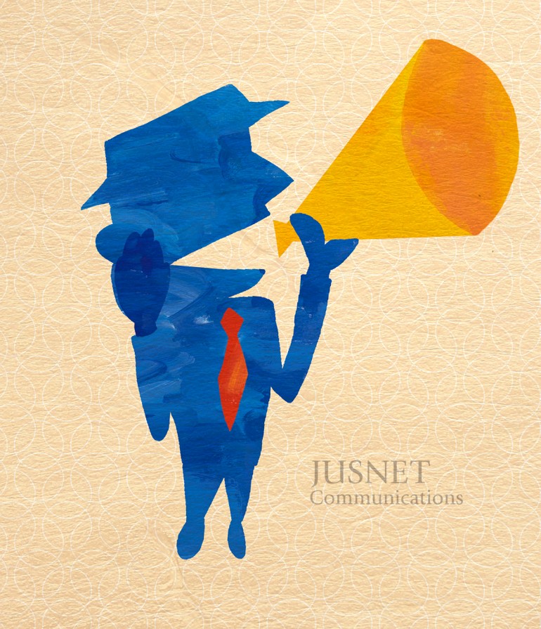 Illustration that have been represented in the pamphlet of Jusnet Communications.
